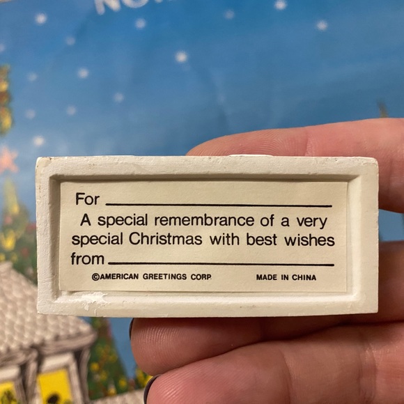 Vintage 1980’s 🎄 American Greetings 🎄The Music of Friendship Mouse Ornament - Picture 3 of 6